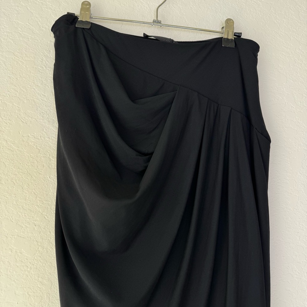 Donna Karan Black Midi Pencil Skirt - Picture 9 of 9